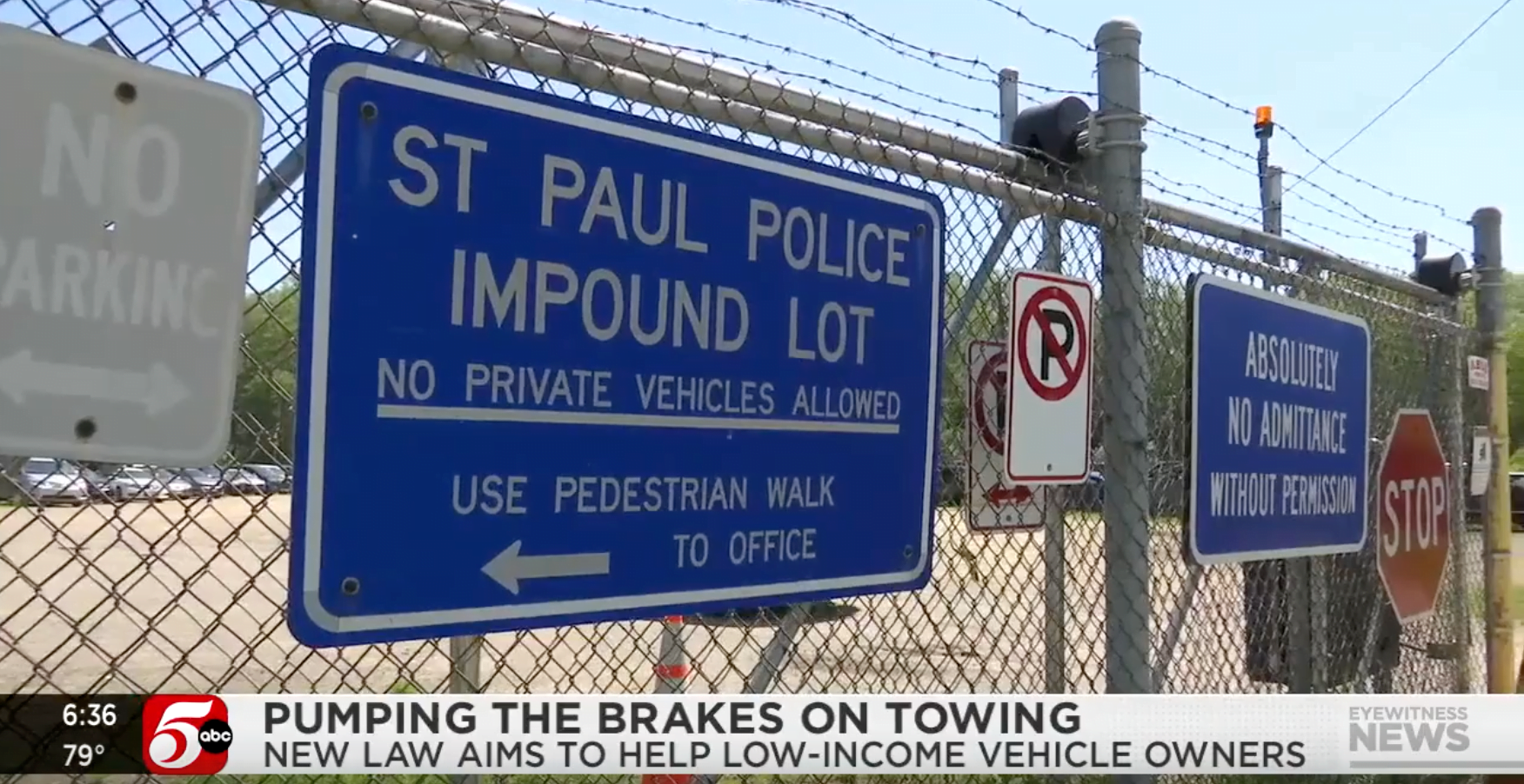 Featured image for “KSTP: New law bans towing for unpaid parking tickets”